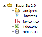 Blazer Six 2.0 Directory Structure