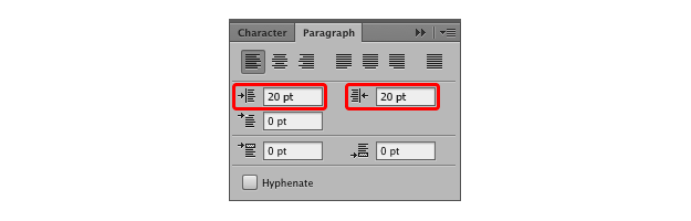 paragraph-options-20pt